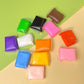 Ensemble d'argile légère multicolore