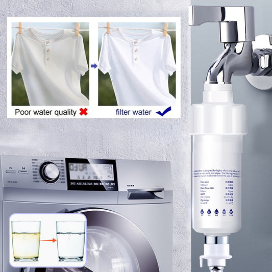 Filtre de purification d'eau multifonctionnel pour machines à laver