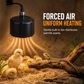 🐣🌡️ Chauffage pour couveuse – Circulation d'air, réglage numérique et culot E27