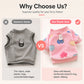 Pull chaud pour animal de compagnie avec anneau pour laisse