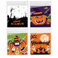 Sachets autocollants pour friandises d'Halloween, parfaits pour emballer les biscuits