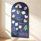 Tableau blanc magnétique autocollant pour dessin d'enfants