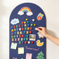 Tableau blanc magnétique autocollant pour dessin d'enfants