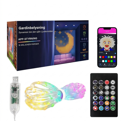 🎄 PROMO FLASH : 50% DE RÉDUCTION ! Guirlande LED Rideau – Étanche Intérieur & Extérieur, Synchronisation Musicale, Contrôle par Appli & Télécommande, USB for une Ambiance Spectaculaire en Toutes Saisons ✨