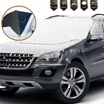 🚗 50% DE RÉDUCTION! ☀️❄️ Protection pare-brise – Anti-soleil & neige, universelle ✨
