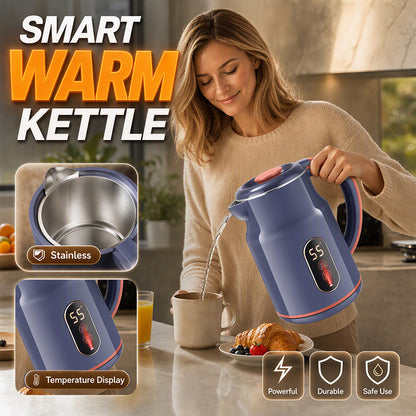 ☕️50 % DE RÉDUCTION♨️Bouilloire électrique avec contrôle intelligent de la température, maintient la température souhaitée💧