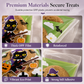 Sachets autocollants pour friandises d'Halloween, parfaits pour emballer les biscuits
