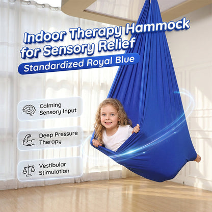 Balançoire sensorielle pour enfants - Hamac thérapeutique élastique d'intérieur
