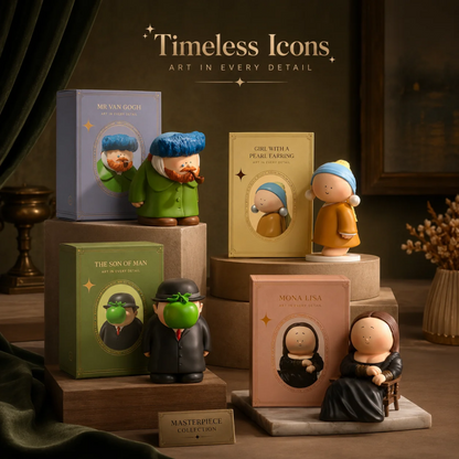 Figurines artistiques en boîte surprise