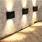 Applique murale solaire à allumage et extinction vers le haut et vers le bas