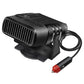 Dégivreur portable 12V/24V pour voiture et pare-brise avec purificateur d'air pour véhicules