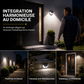🌞 Lampes Solaires à Détecteur de Mouvement – Éclairage Extérieur Lumineux, Illumination Automatique des Allées, Jardins et Entrées ✨
