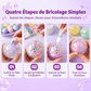 📢📢 -52% !! ⏰💞 Plus de 50 000 ventes ! 🧪 Kit de fabrication de balles anti-stress à presser DIY – mélangez de la pâte à modeler colorée et des éléments scintillants, un loisir anti-fuite et à remontée lente, sans dégât pour les enfants ! 🎨✅