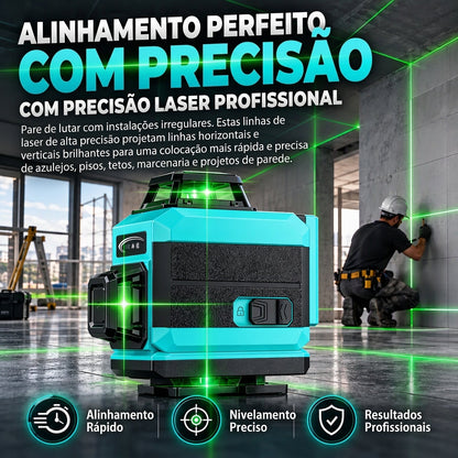 ⏳Offre à durée limitée⏳ 📢📢50 % de réduction !⏰ Niveau laser 360° – précis pour les travaux de construction et la pose de carrelage ! ✨
