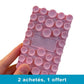 Support de téléphone flexible en silicone avec ventouse