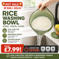 🎉 2026 Sale — Over 15,000 Sold! 🍚 Wash rice without losing a single grain — fine mesh, built-in handle, and it doubles as a colander. Quick rinse, perfect drain, zero waste. UK stock.