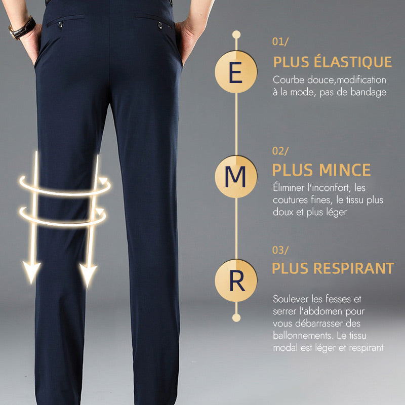 (Promotion à durée limitée -50% OFF)Pantalon classique pour hommes à bonne élasticité