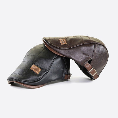 🔥Vente de la Saint-Valentin🔥Béret en cuir nouvelle mode