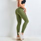 Pantalon de levage de fitness sans couture avec cul de pêche