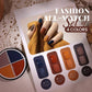 12 Série Constellation - Vernis à ongles solide à quatre couleurs