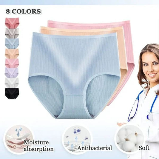 【Achetez 5Obtenez 5 Gratuits 】Culotte absorbante taille haute pour femme (la remise sera appliquée à la caisse)✨