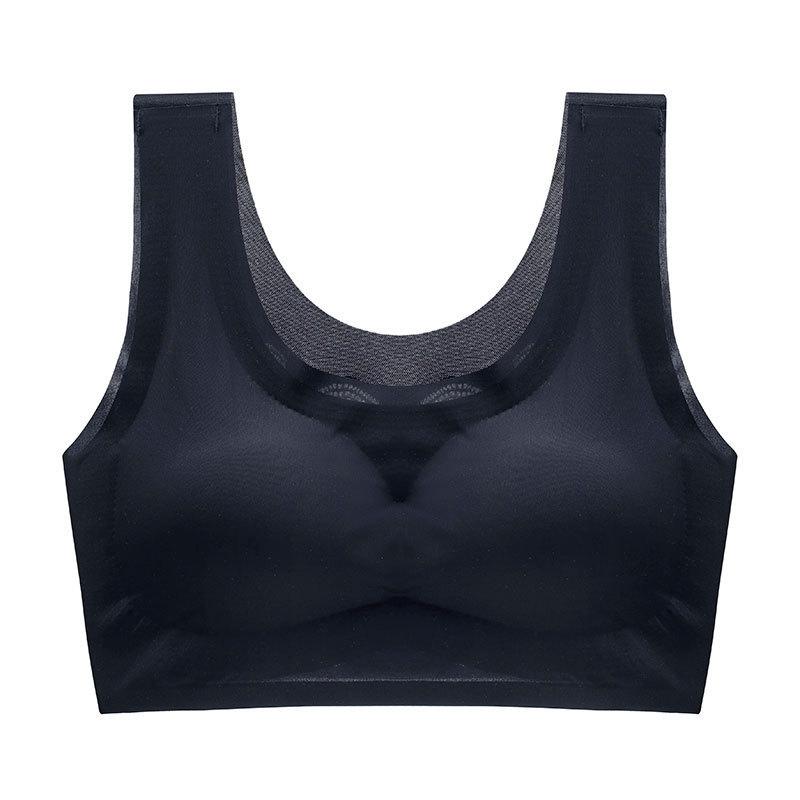 Soutien-gorge Confort En Soie Glacée Ultra-mince Avec Le Grand Taille