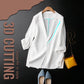 Veste de costume en mousseline de soie super respirante