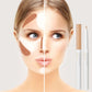 Correcteur + bande d'amour + créez un effet vers le bas sur la paupière inférieure