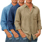 Chemise en denim pour hommes [manches longues]