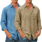 Chemise en denim pour hommes [manches longues]