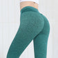 Pantalon de levage de fitness sans couture avec cul de pêche