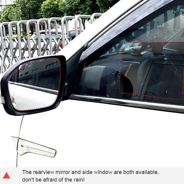 Film imperméable pour rétroviseur de voiture