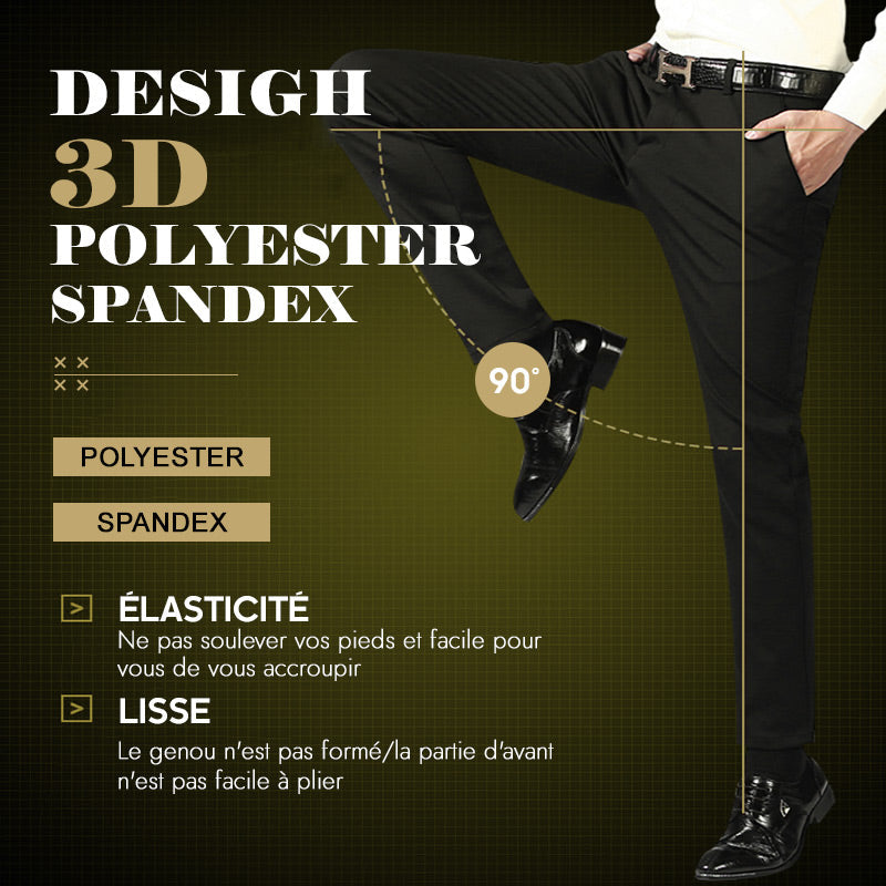 (Promotion à durée limitée -50% OFF)Pantalon classique pour hommes à bonne élasticité