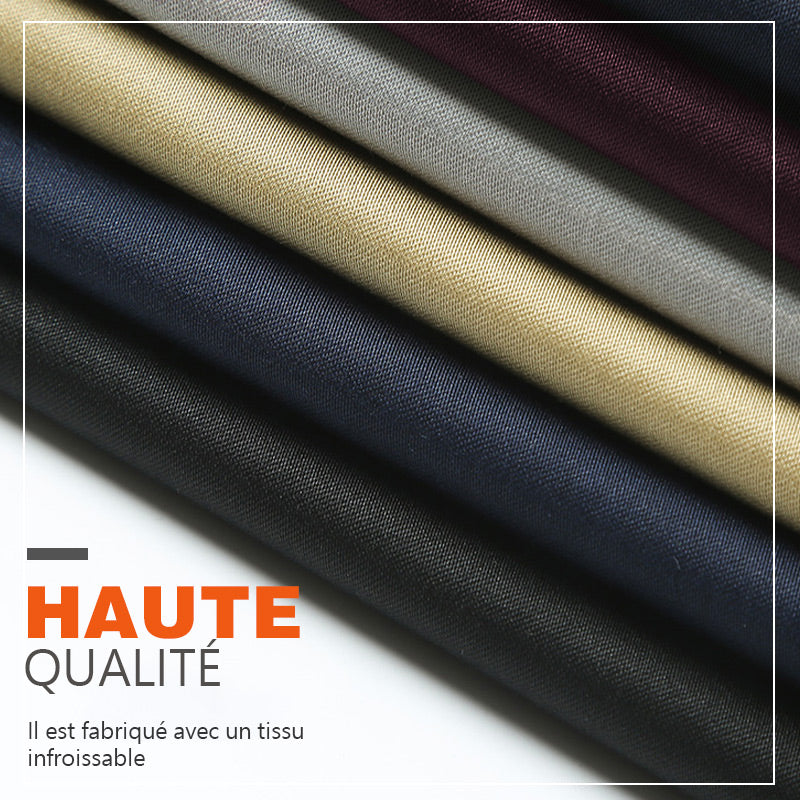 (Promotion à durée limitée -50% OFF)Pantalon classique pour hommes à bonne élasticité