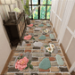 🔥【limited time 50% discount】Cut-out 3D Teppich mit floralem Bodenbelag