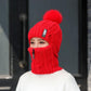 Chapeau coupe-vent siamois d’hiver