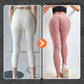 Pantalon de levage de fitness sans couture avec cul de pêche